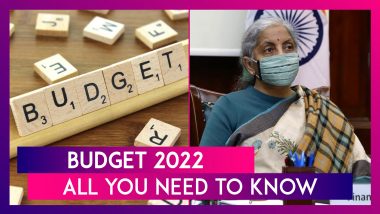Budget 2022: When Will The Union Govt Present It, Who Will Present It, & Other Details
